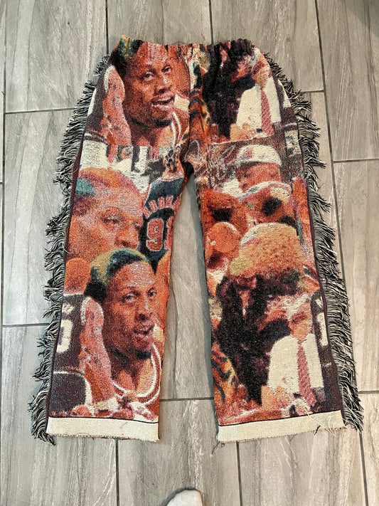 Tapestry Pants "Dennis Rodman"