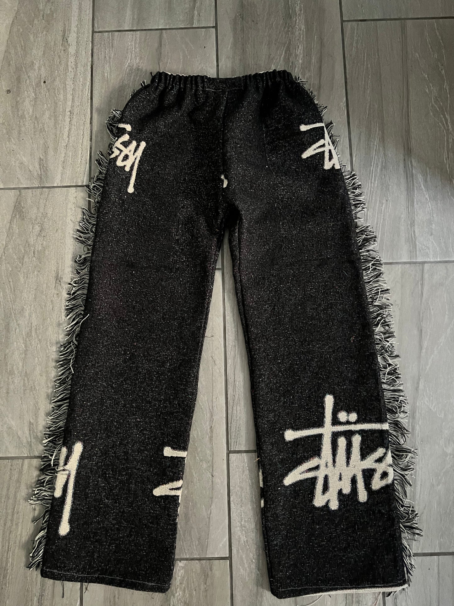 Custom Tapestry Pants "Stüssy"