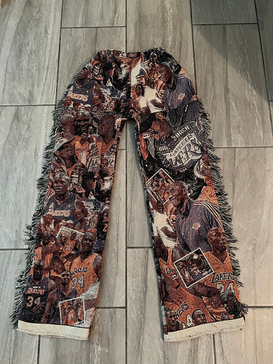 Tapestry Pants "Shaq and Kobe"